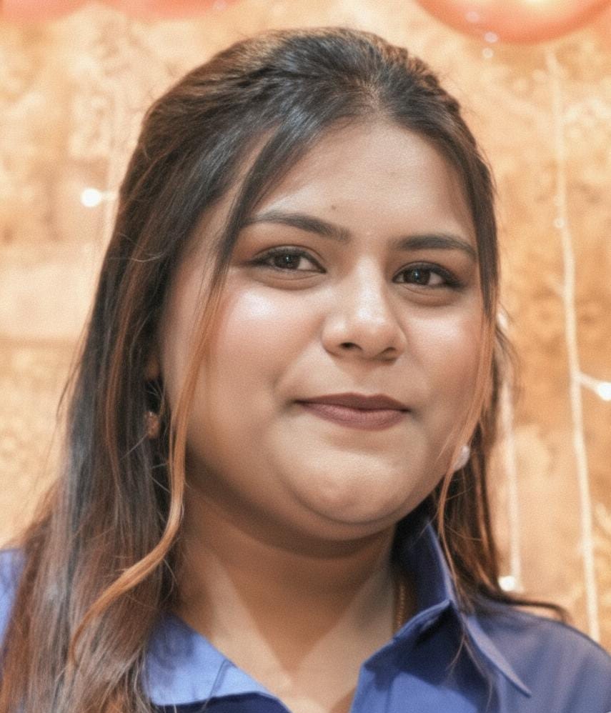 Portrait of operations lead Anaya Pillai